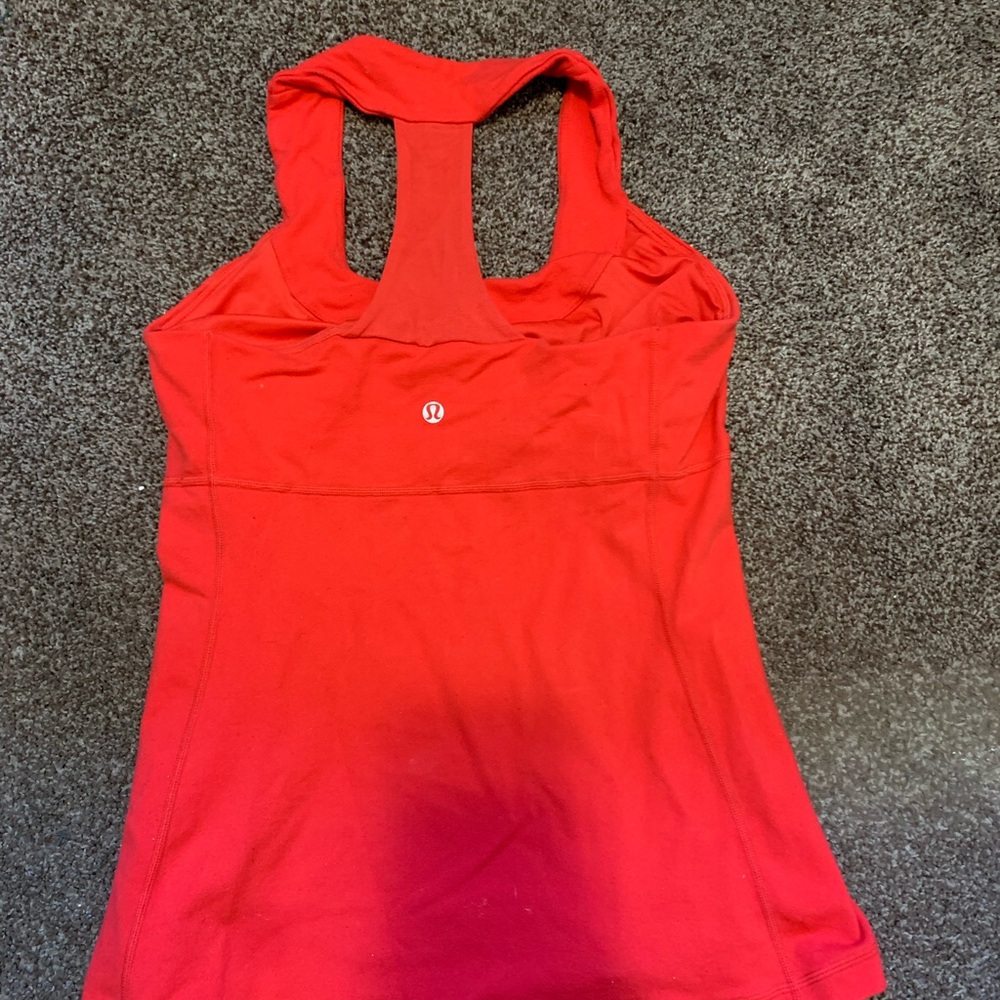 Lululemon Red Tank Top - Picture 2 of 3